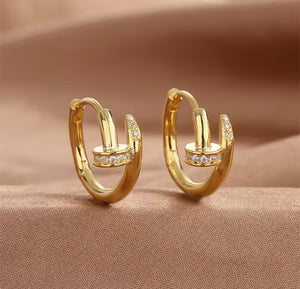 Luxe Nail Mini Earring